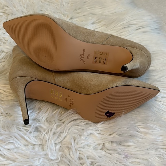 J. Crew Mushroom Suede Shaped Topline Bootie - Picture 7 of 12